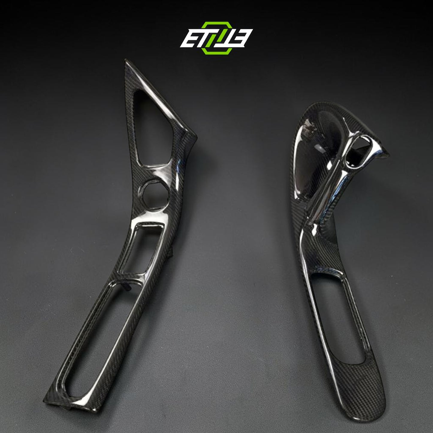 ETi Mazda RX-7 FD3S Carbon Fiber Door Trims - 10