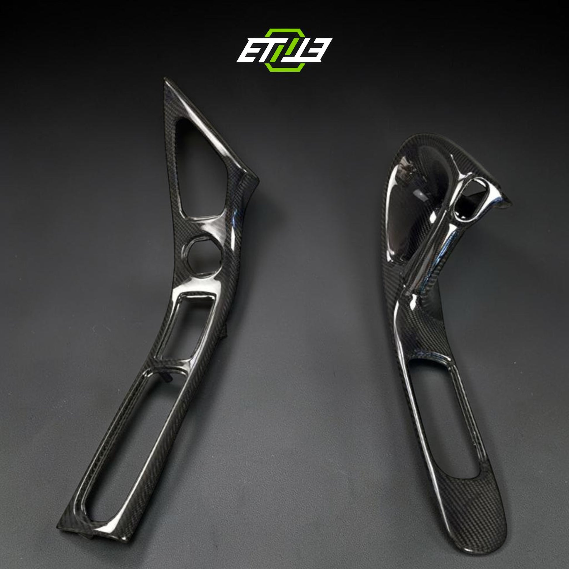 ETi Mazda RX-7 FD3S Carbon Fiber Door Trims - 10
