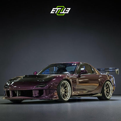 Mazda RX-7 FD3S V8 MS Engine Swap Carbon Hood - 4