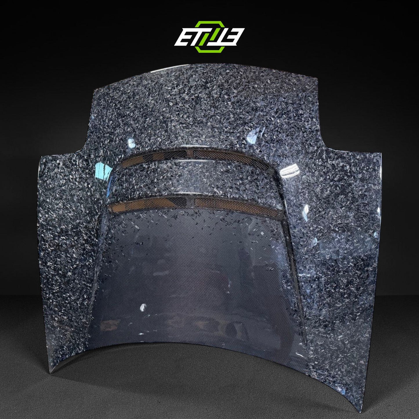 ETi Mazda RX-7 FD3S Suzuka Style Carbon Fiber Hood - 7