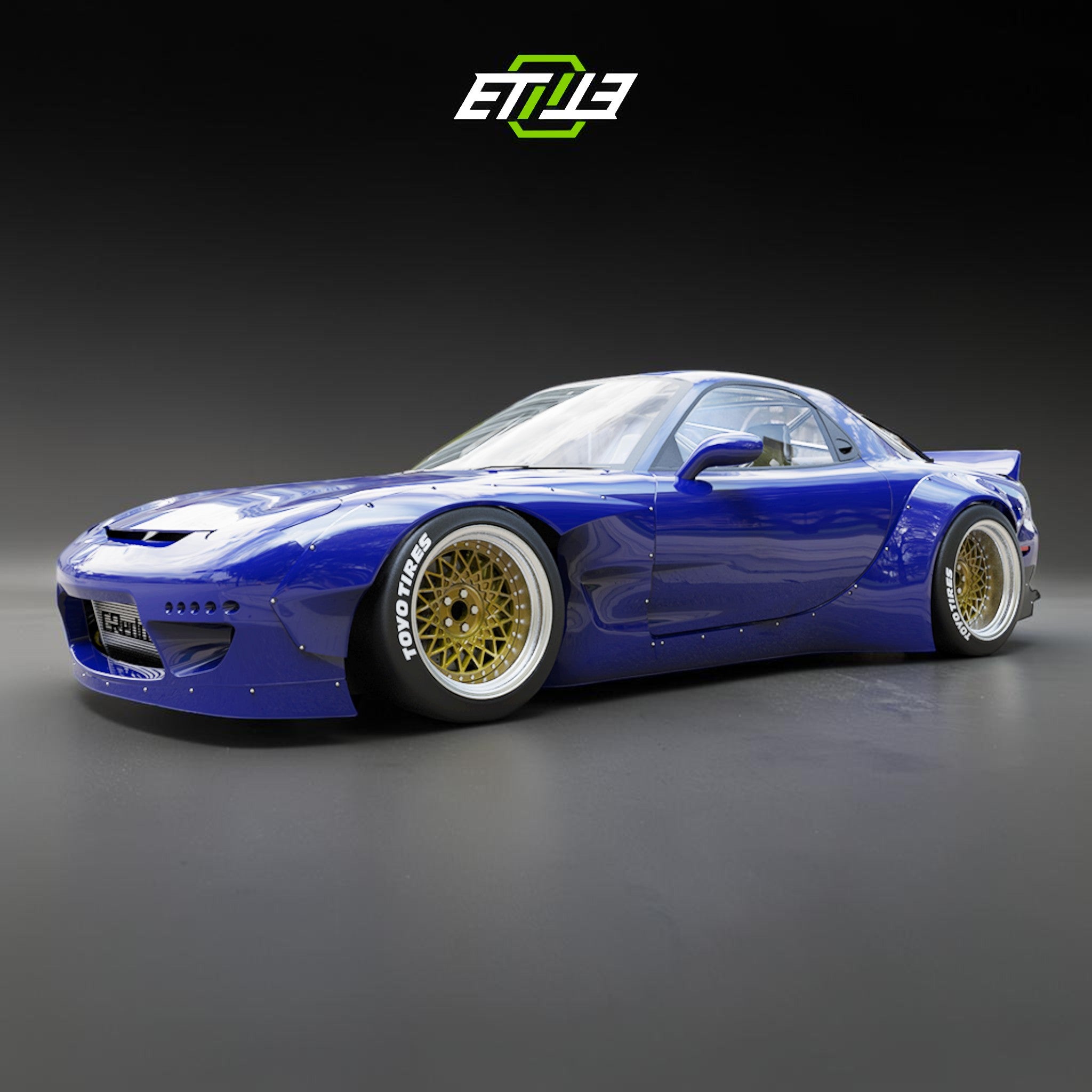 RX-7 FD3S Rocket Bunny Wide Body Kit | Elite Ti