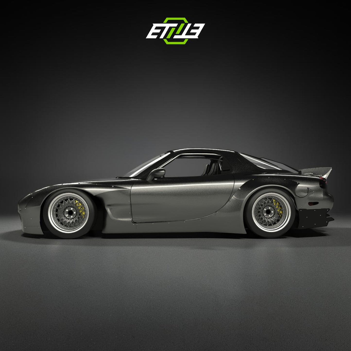 Mazda RX-7 FD3S Rocket Bunny Wide Body Kit - 13