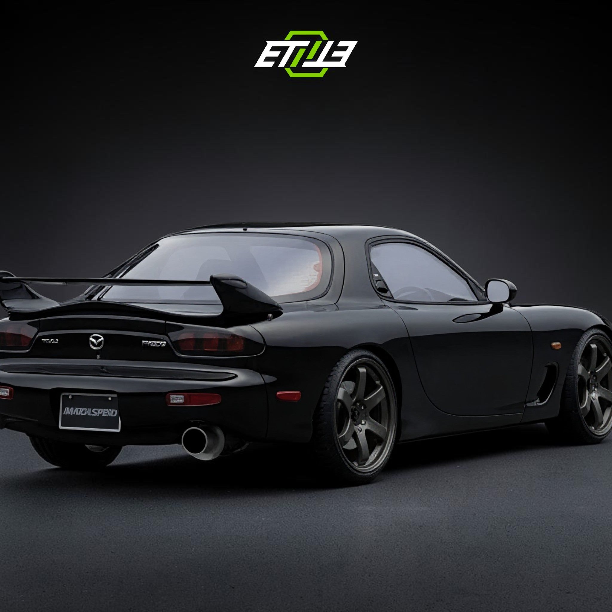 Mazdaspeed Rear Wing — RX-7 FD3S | Elite Ti