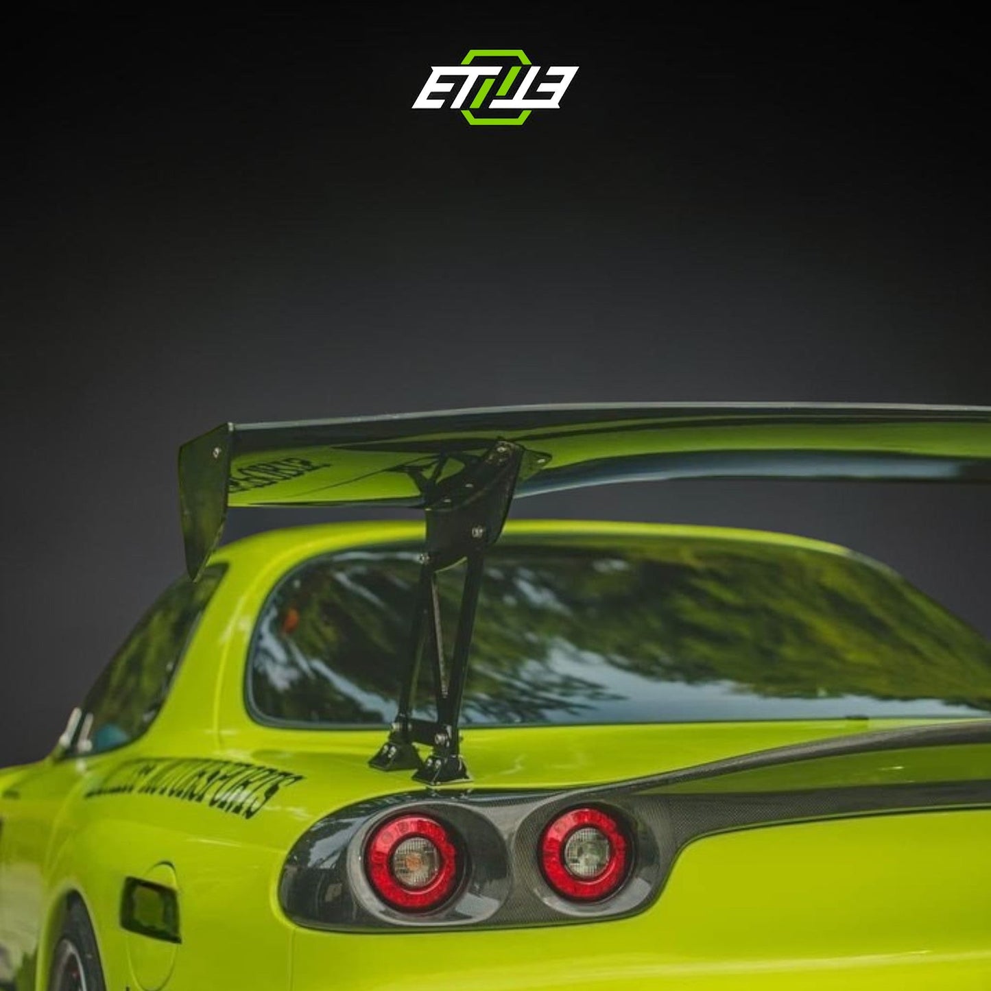 Mazda RX-7 FD3S RE-Amemiya Style Rear Tail Light Lip - 4
