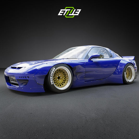 Mazda RX-7 FD3S Rocket Bunny Wide Body Kit - 1