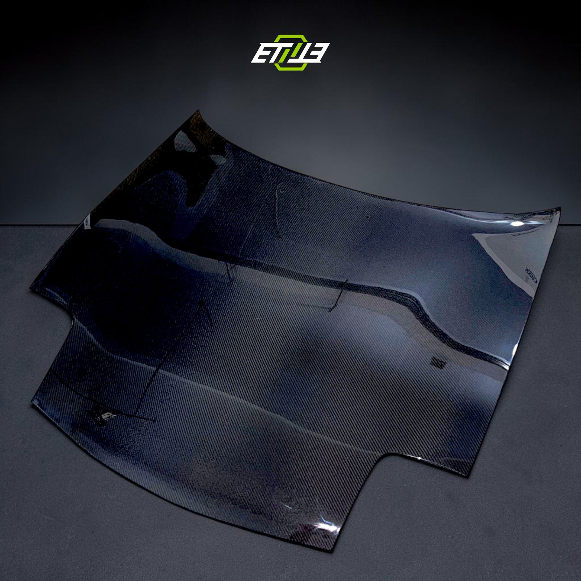 ETi Mazda RX-7 FD3S ETi Style Carbon Fiber Hood - 2