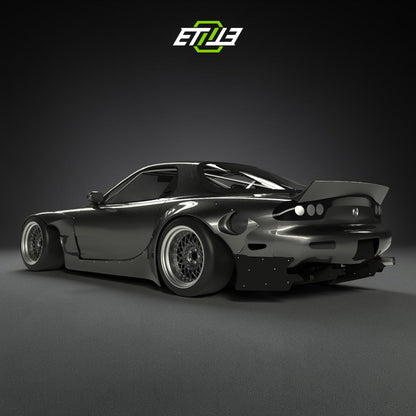 Mazda RX-7 FD3S Rocket Bunny Wide Body Kit - 12