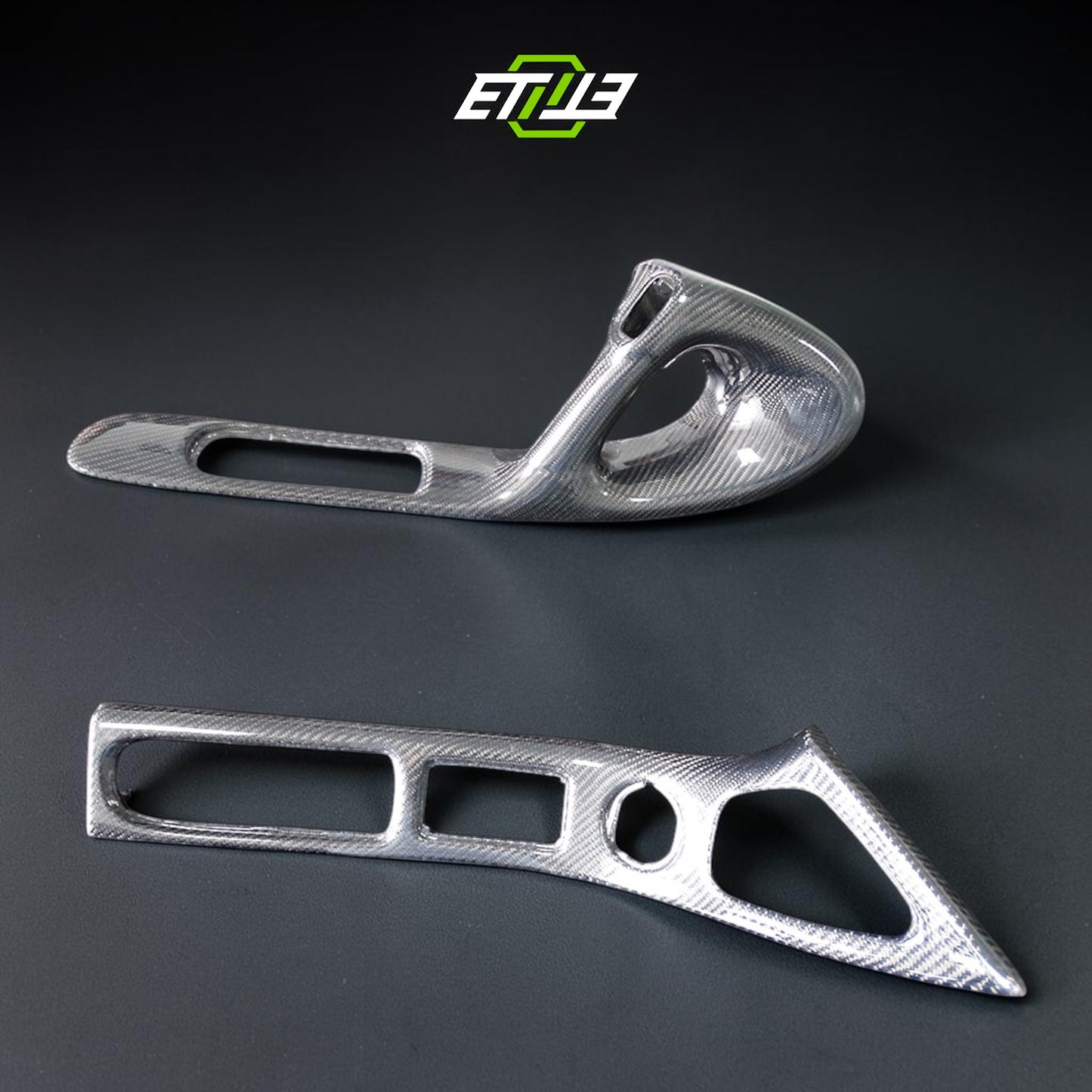 ETi Mazda RX-7 FD3S Carbon Fiber Door Trims - 1
