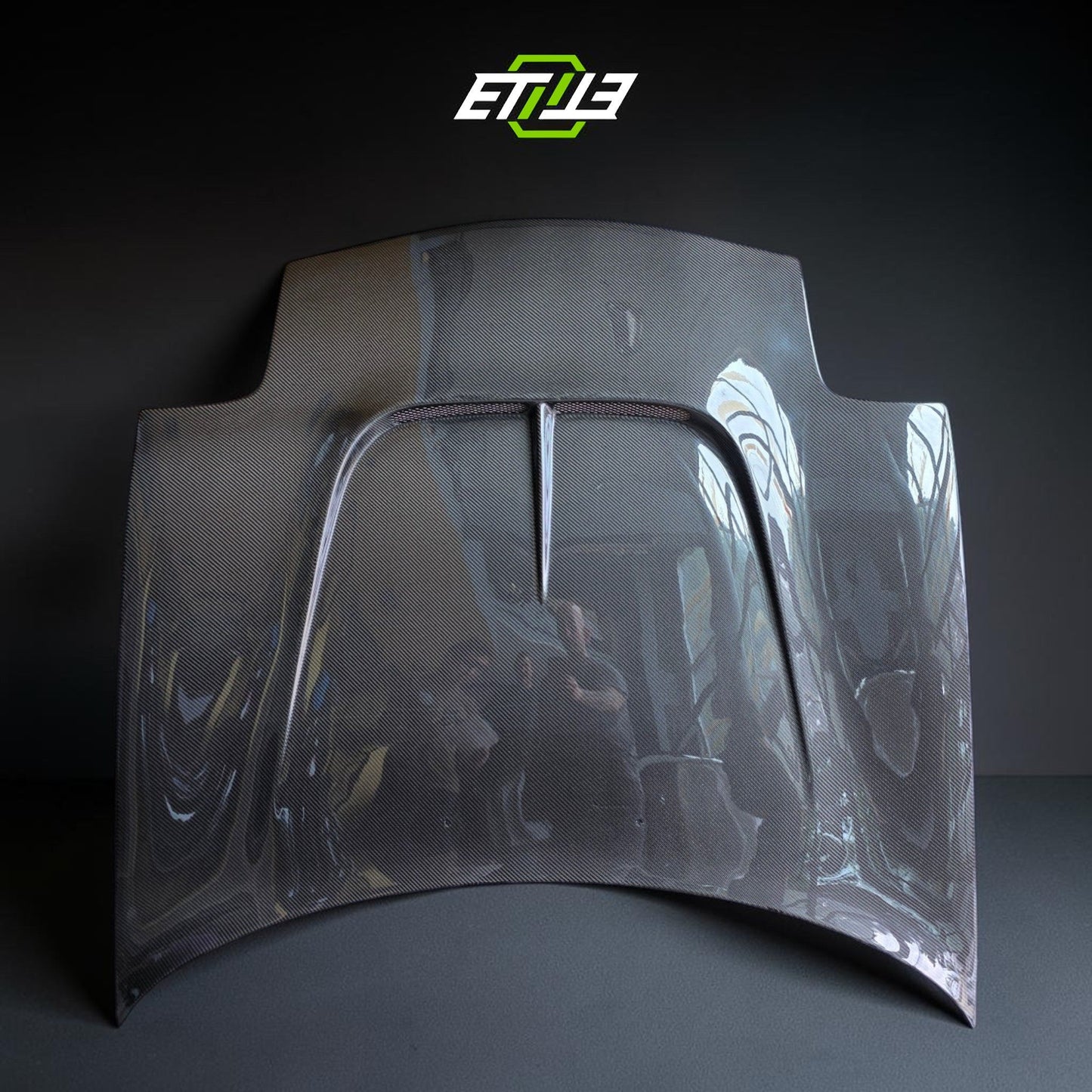 Mazda RX-7 FD3S Mazdaspeed Style Carbon Fiber Hood - 10