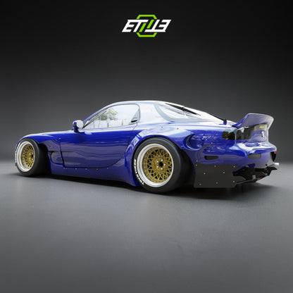 Mazda RX-7 FD3S Rocket Bunny Wide Body Kit - 4