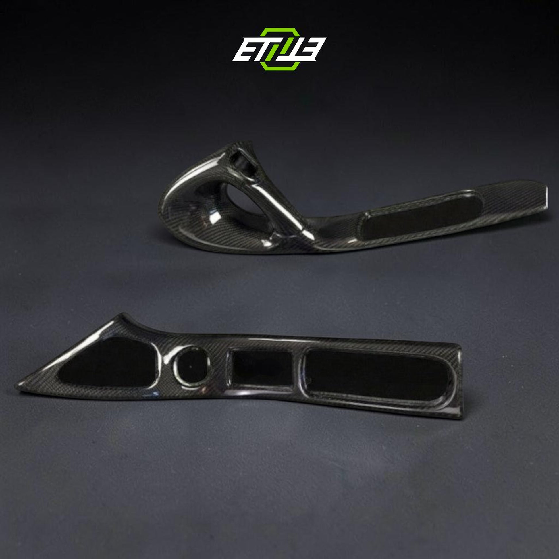 ETi Mazda RX-7 FD3S Carbon Fiber Door Trims - 4