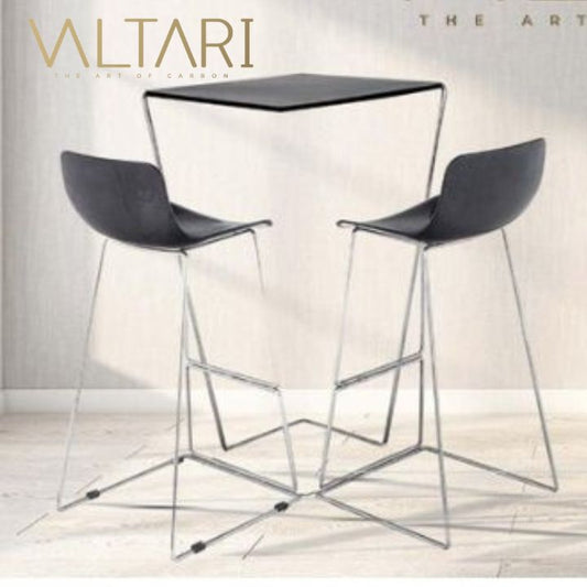 Duo – Carbon Fiber Set Bar Chair with Table - Elite Ti