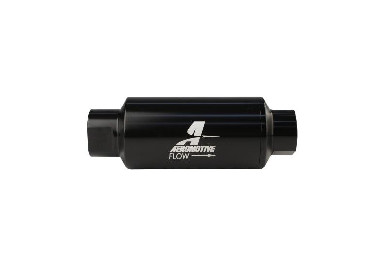 Aeromotive In-Line Filter - AN-10 - Black - 10 Micron