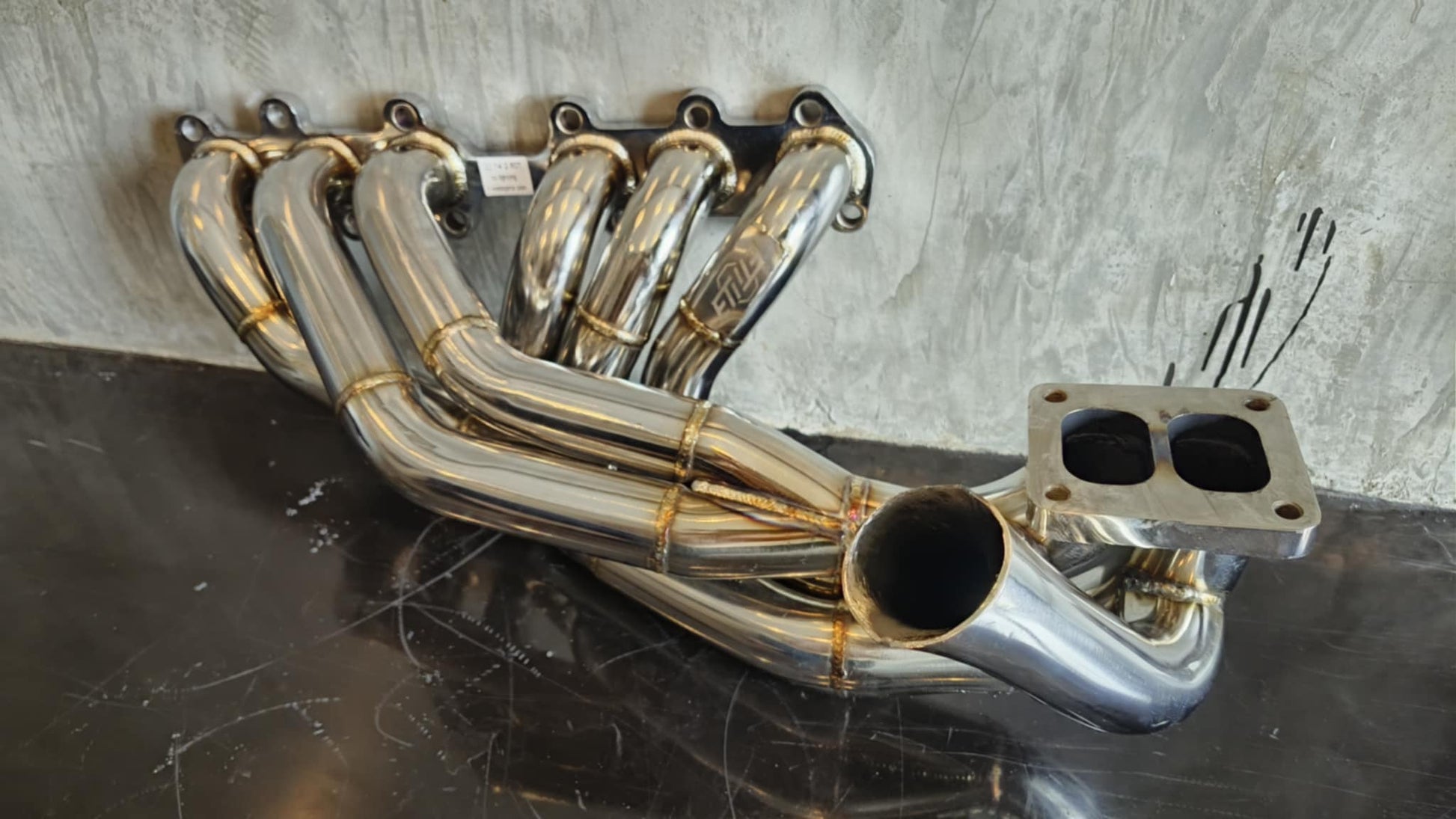 ETi 2jz GTE Long Runner Turbo Manifold - Elite Ti