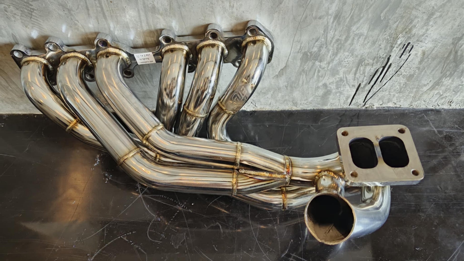 ETi 2jz GTE Long Runner Turbo Manifold - Elite Ti