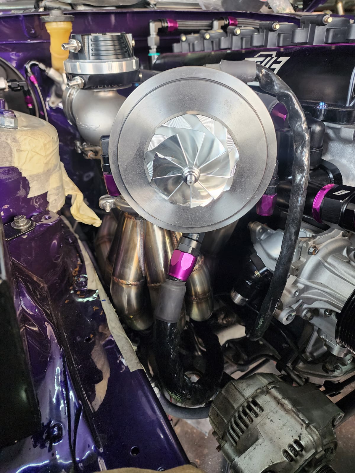 ETi 2jz GTE Turbo Manifold - Elite Ti