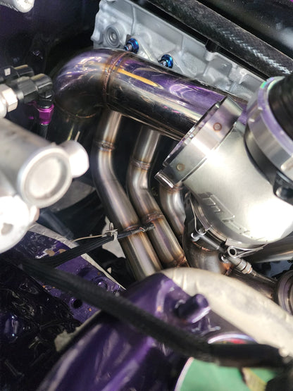 ETi 2jz GTE Turbo Manifold - Elite Ti