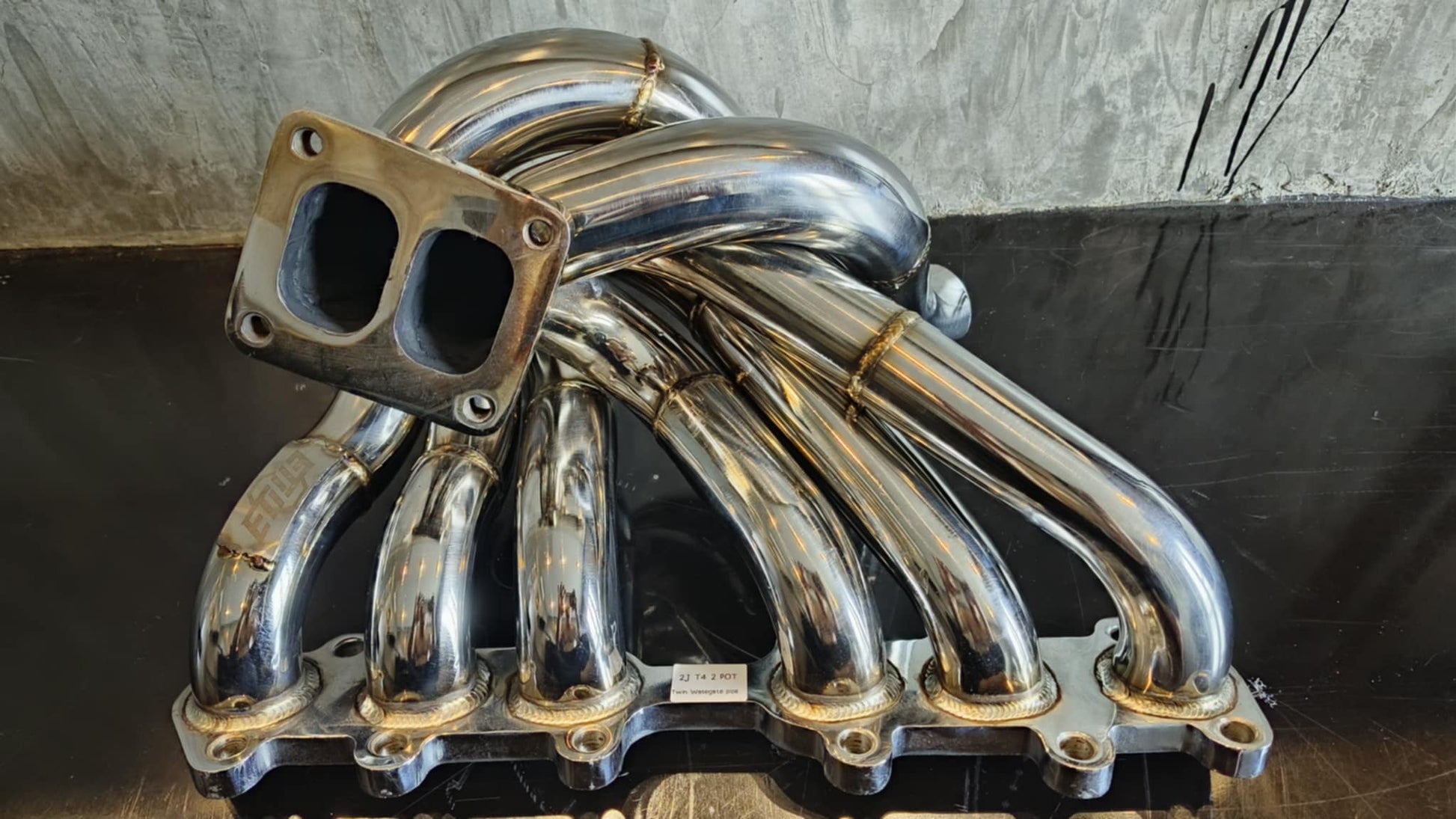ETi 2jz GTE Turbo Manifold - Elite Ti