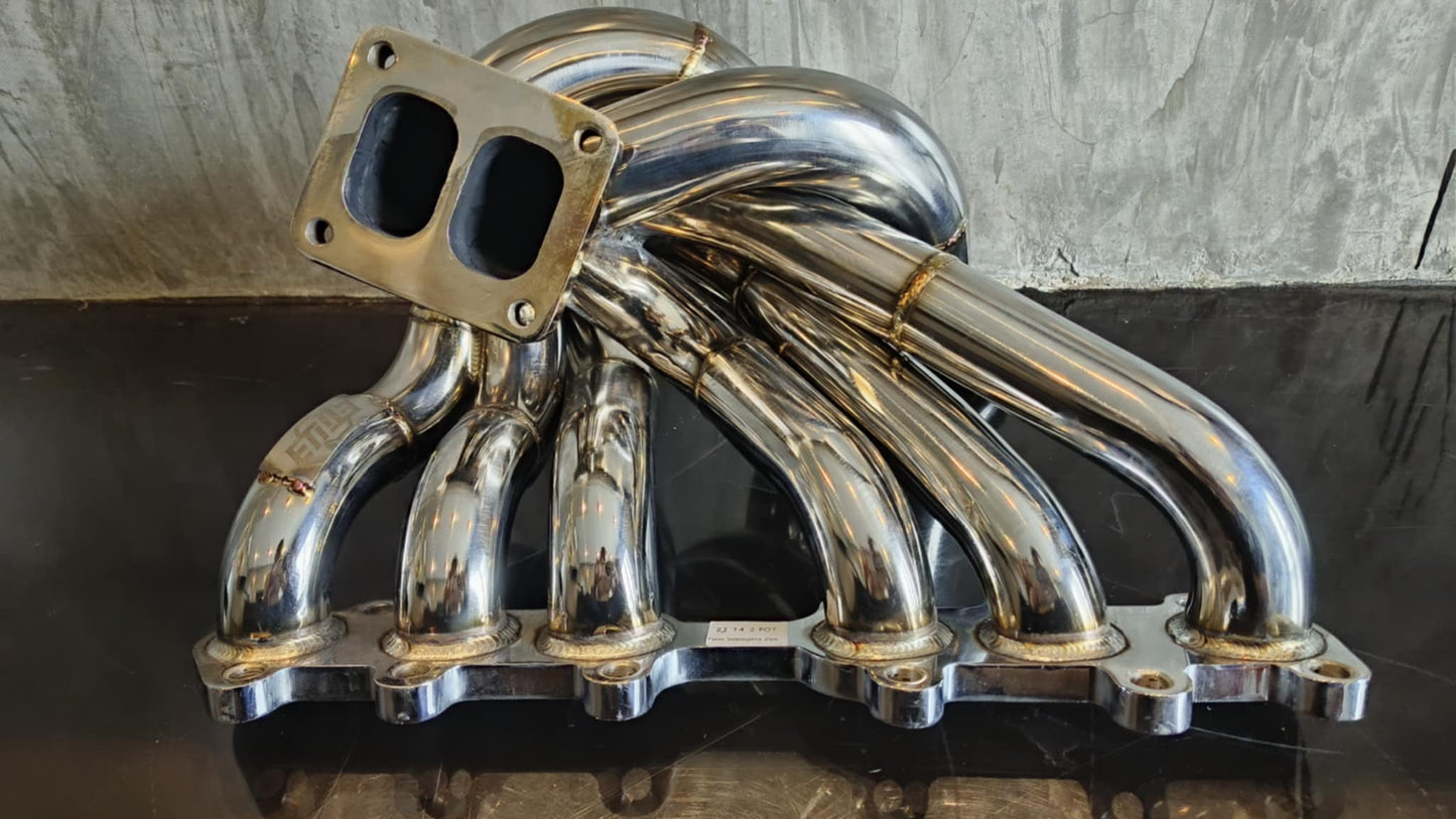 ETi 2jz GTE Turbo Manifold - Elite Ti