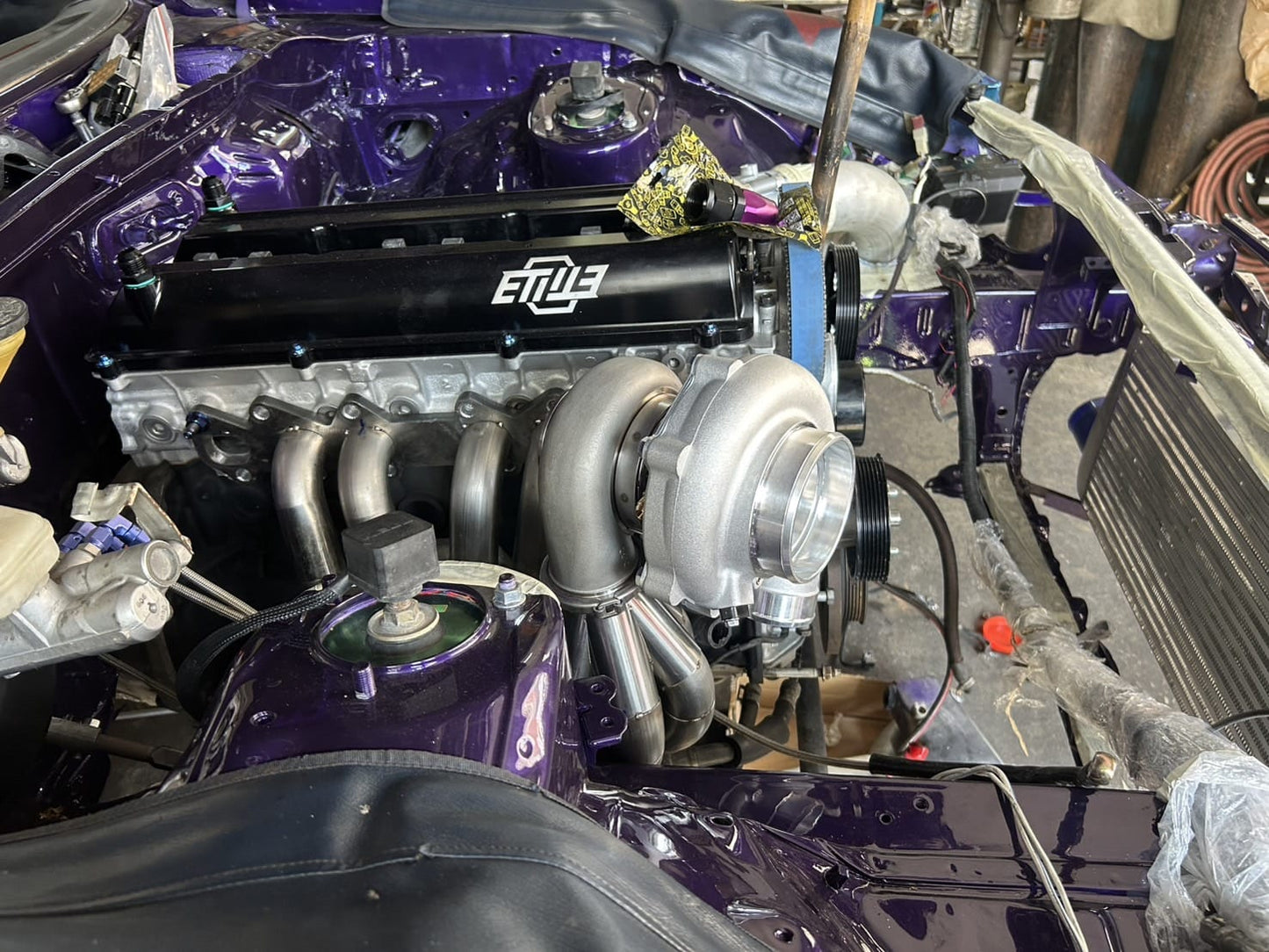 ETi 2jz GTE Turbo Manifold - Elite Ti