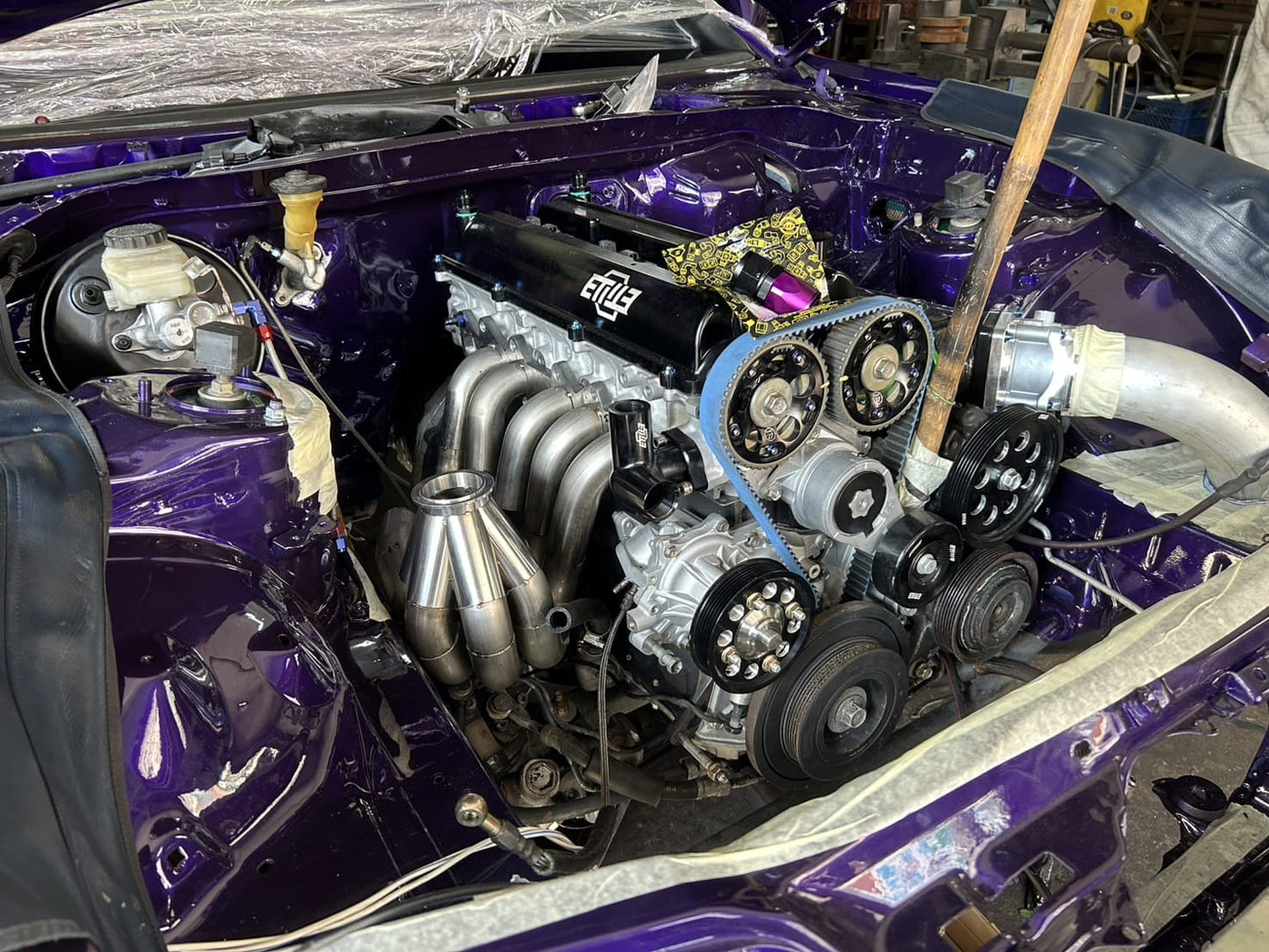 ETi 2jz GTE Turbo Manifold - Elite Ti