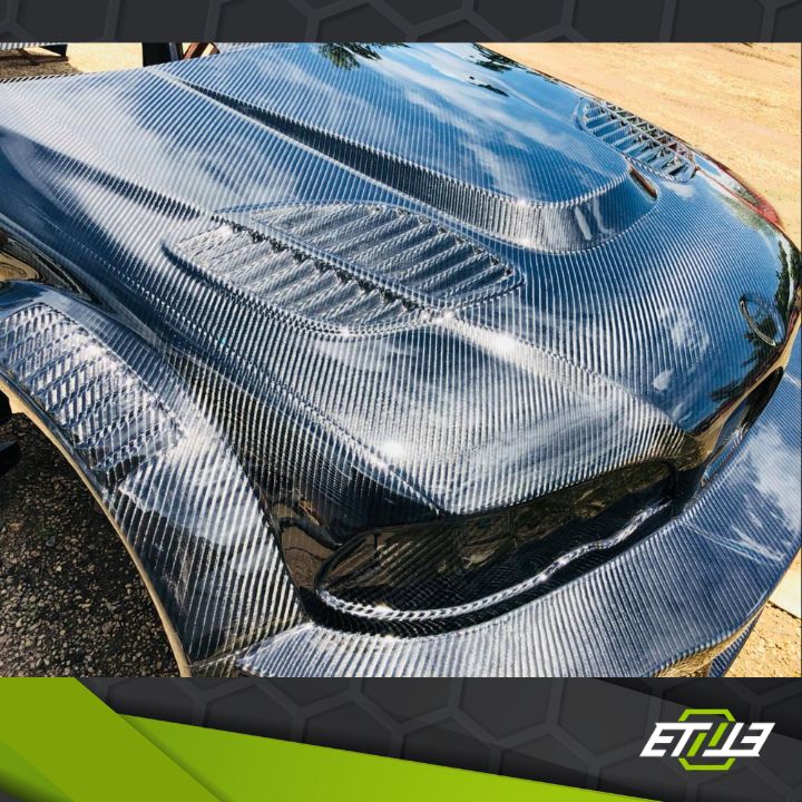 ETi BMW E46 Hood – Carbon Fiber / Dry Carbon - Elite Ti