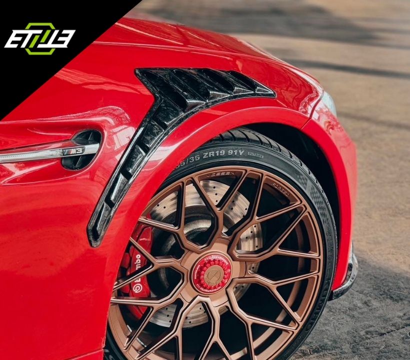 ETi BMW M3 E92 / E93 Front Fender Vents - Elite Ti