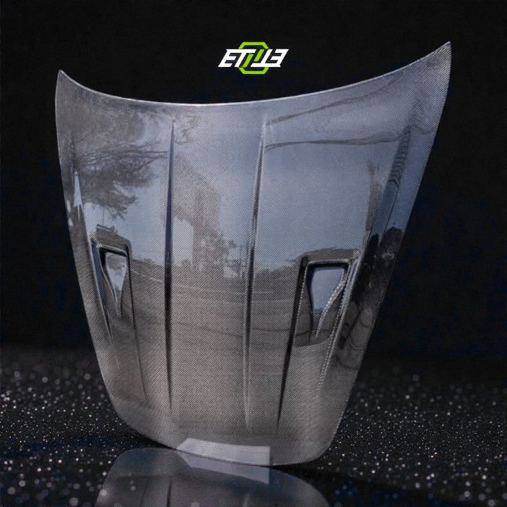 ETi Carbon Fiber Hood – Porsche 987 / 981 / 991 - Elite Ti