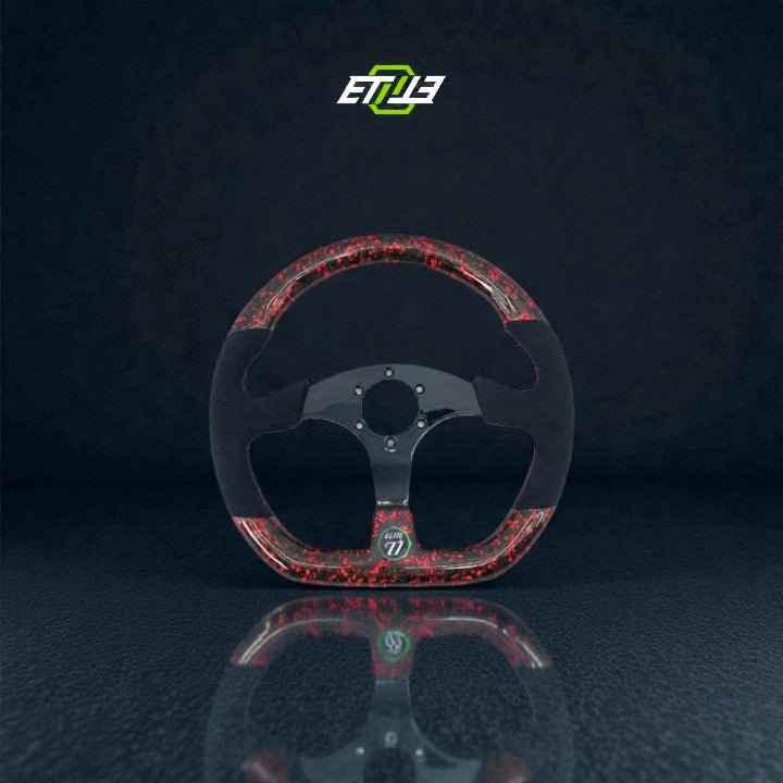 ETi Custom Carbon Fiber Steering Wheel | Elite Ti