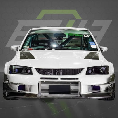 ETi Evo 8/9 Carbon Fiber Time Attack Hood - Elite Ti