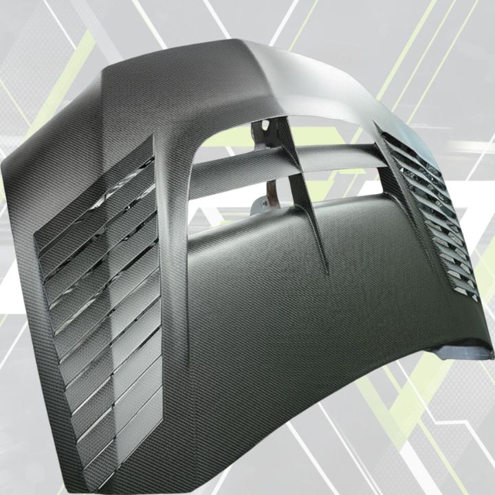 ETi Evo 8/9 Carbon Fiber Time Attack Hood - Elite Ti
