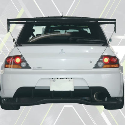 ETi Evo 8/9 Carbon Fiber Time Attack Voltex Rear Bumper Diffuser - Elite Ti