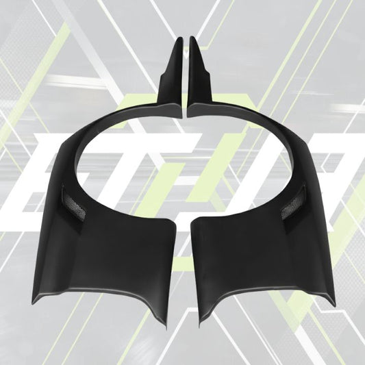 ETi Evo 8/9 Time Attack Voltex Rear Fender Flare - Elite Ti