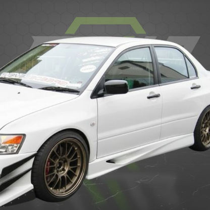 ETi Evo 8/9 Time Attack Voltex Side Skirt - Elite Ti