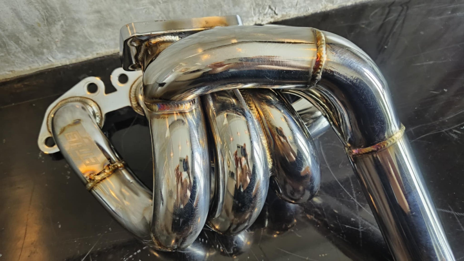 ETi Evo 8/9 Turbo Manifold - Elite Ti