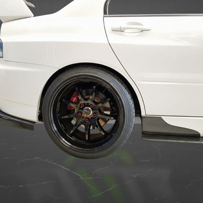 ETi Evolution 8/9 Carbon Fiber Side Skirt Add - On Spats - Elite Ti