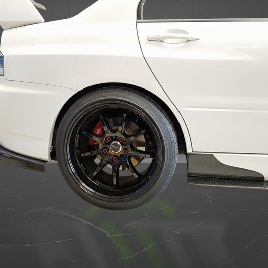 ETi Evolution 8/9 Carbon Fiber Side Skirt Add - On Spats - Elite Ti