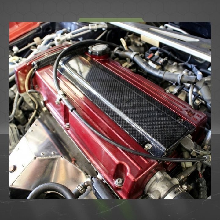 ETi Evolution 8/9 Carbon Fiber Spark Plug Cover - Elite Ti