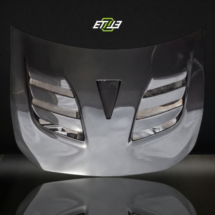 ETi GT86 / BRZ Carbon Fiber Vented Hood - Elite Ti