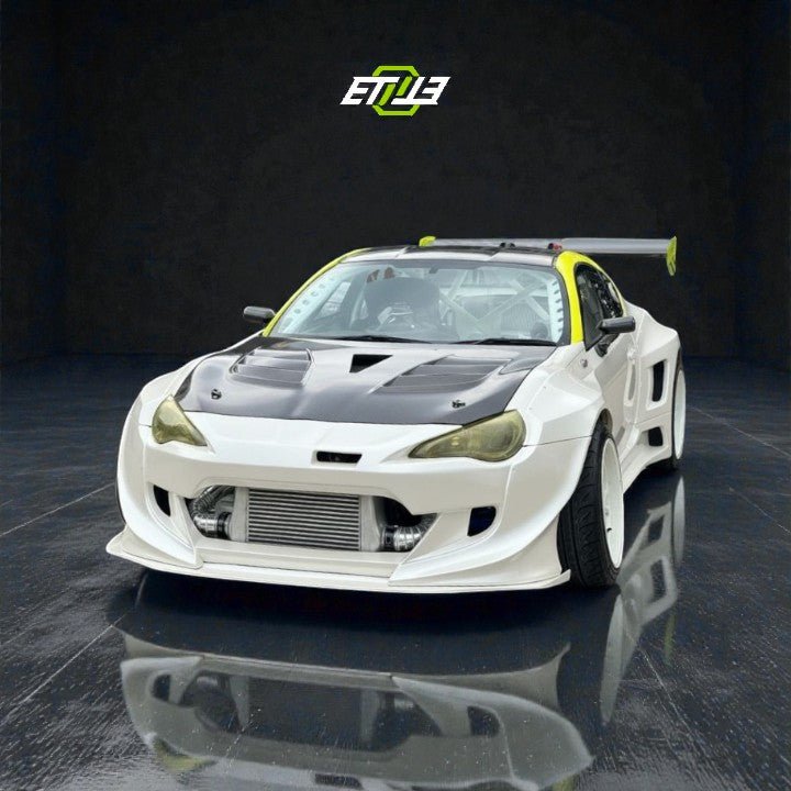 ETi GT86 / BRZ Carbon Fiber Vented Hood - Elite Ti