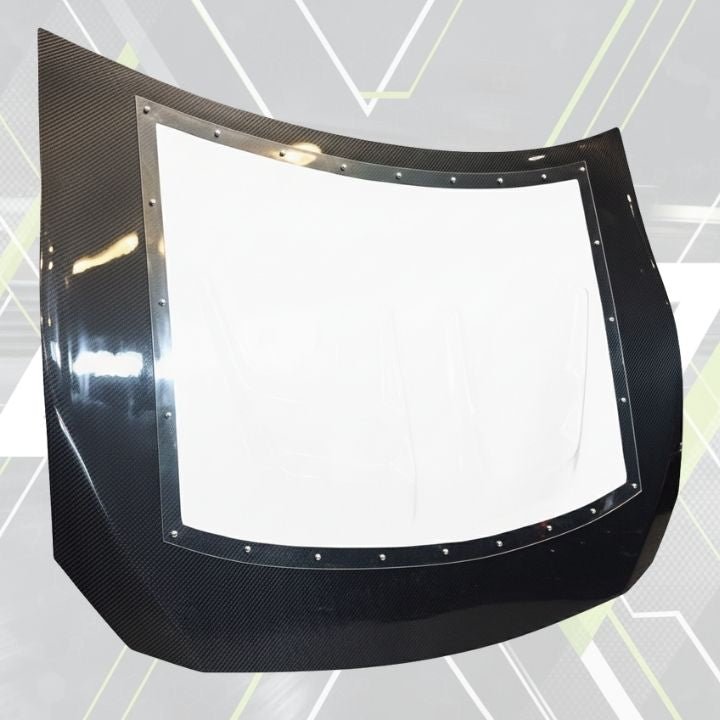 ETi GT86 Carbon Fiber X Clear Hybrid Hood - Elite Ti
