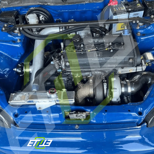 ETi Half-Size Aluminum Radiator – Honda Civic EG & EK (1992-2000)