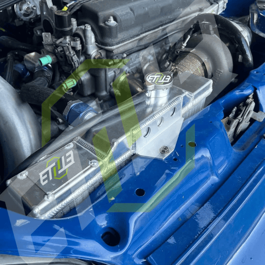 ETi Half - Size Aluminum Radiator – Honda Civic EG & EK (1992 - 2000) - Elite Ti