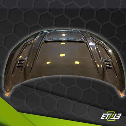 ETi Honda Civic FK Thunder Vented Style Hood - Elite Ti