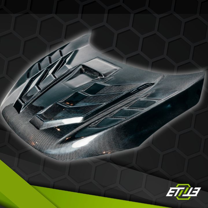 ETi Honda Civic FK Type R Lambo V2 Style Hood - Elite Ti