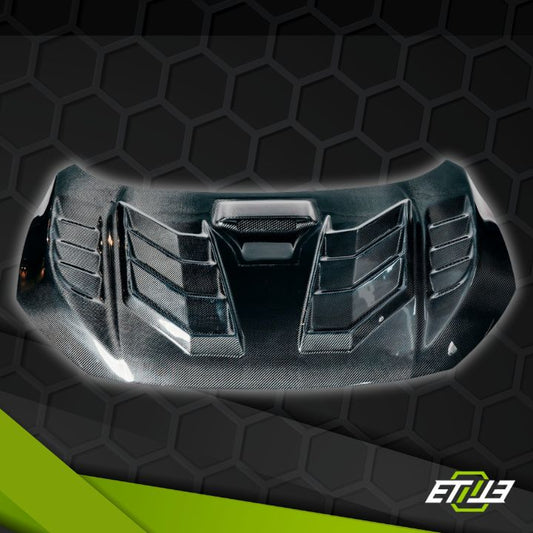 ETi Honda Civic FK Type R Lambo V2 Style Hood - Elite Ti