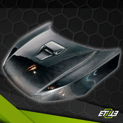 ETi Honda FK Type R Vented Style Hood - Elite Ti