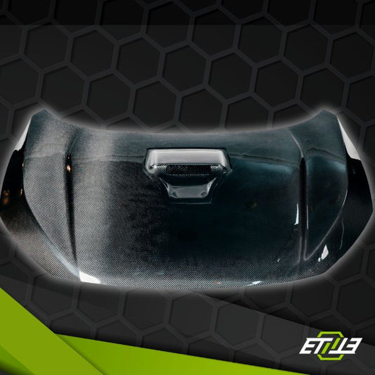 ETi Honda FK Type R Vented Style Hood - Elite Ti