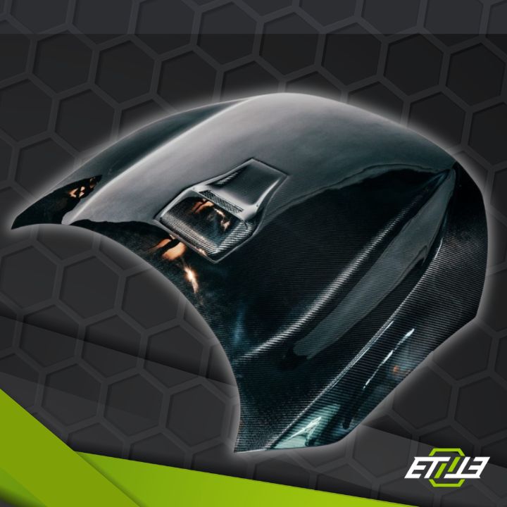 ETi Honda FK Type R Vented Style Hood - Elite Ti