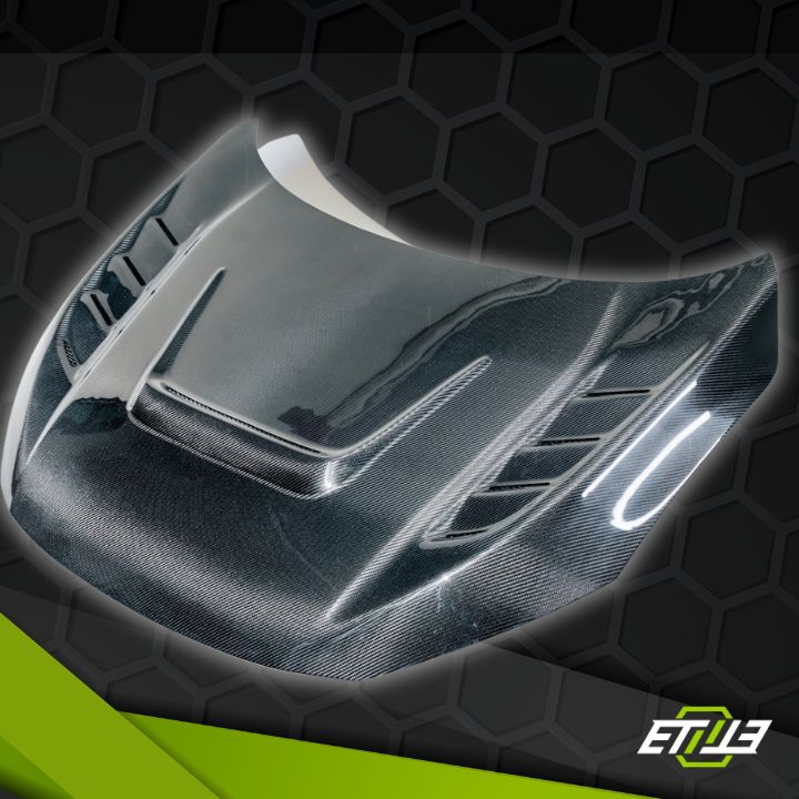 ETi Honda FK/FC Type RS2 Vented Style Hood - Elite Ti